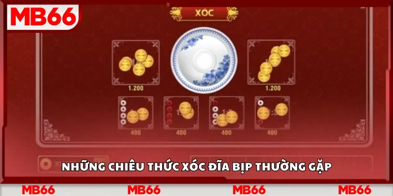 Những chiêu thức xóc đĩa bịp thường gặp